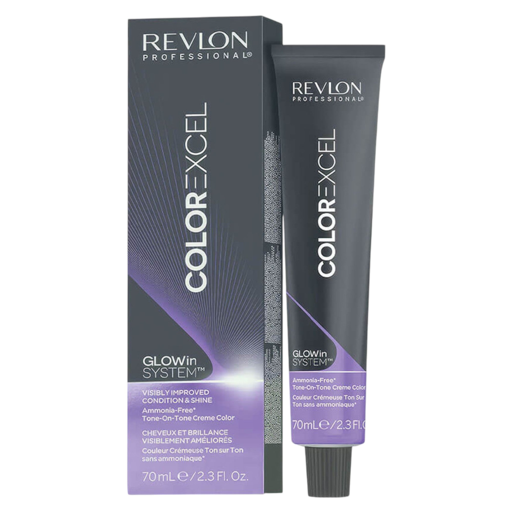 Revlon, Color Excel, Ammonia-Free, Demi-Permanent Hair Dye, 5.25 Light Iridescent Mahogany Brown, 70 ml