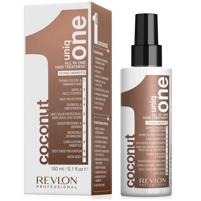 Revlon Uniq One ​​Todo En Uno Tratamiento Capilar De Coco Spray 150ml