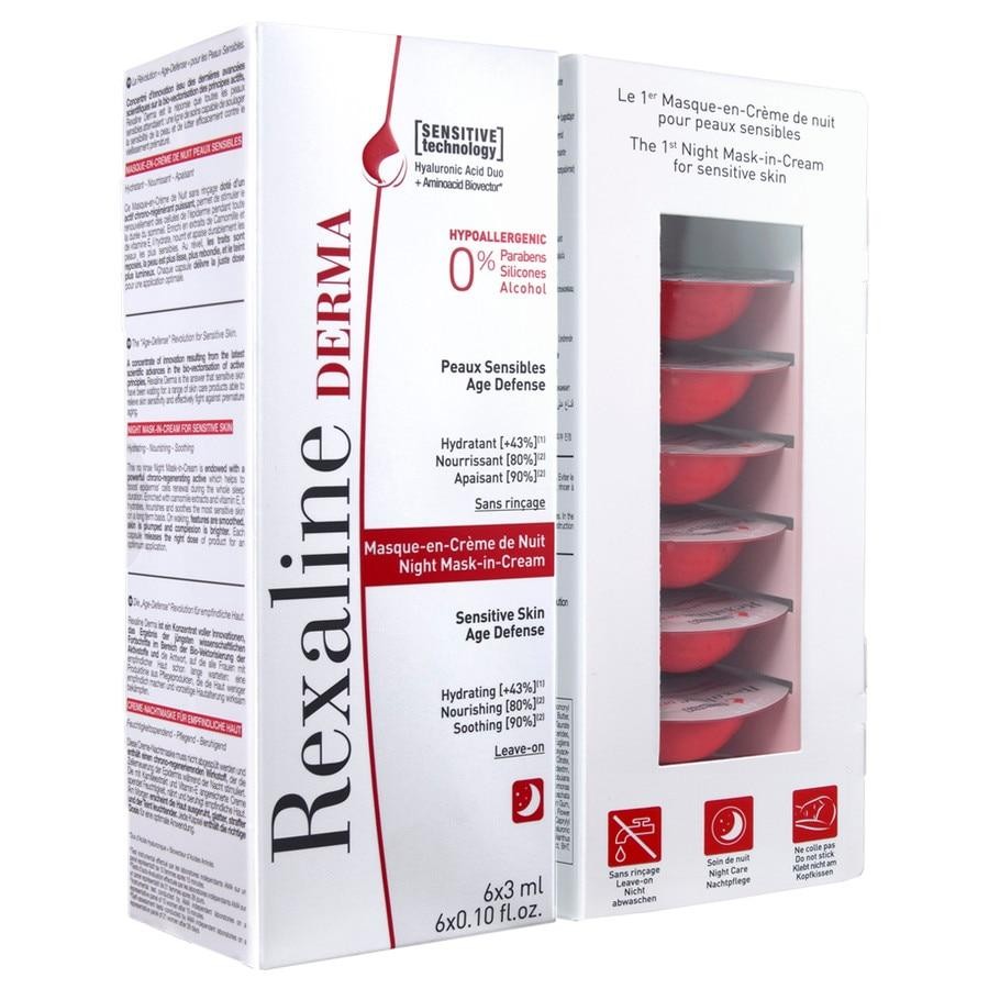 Set, Rexaline, Derma, Night Sleeping Mask, 6 pcs, 3 ml *Tester