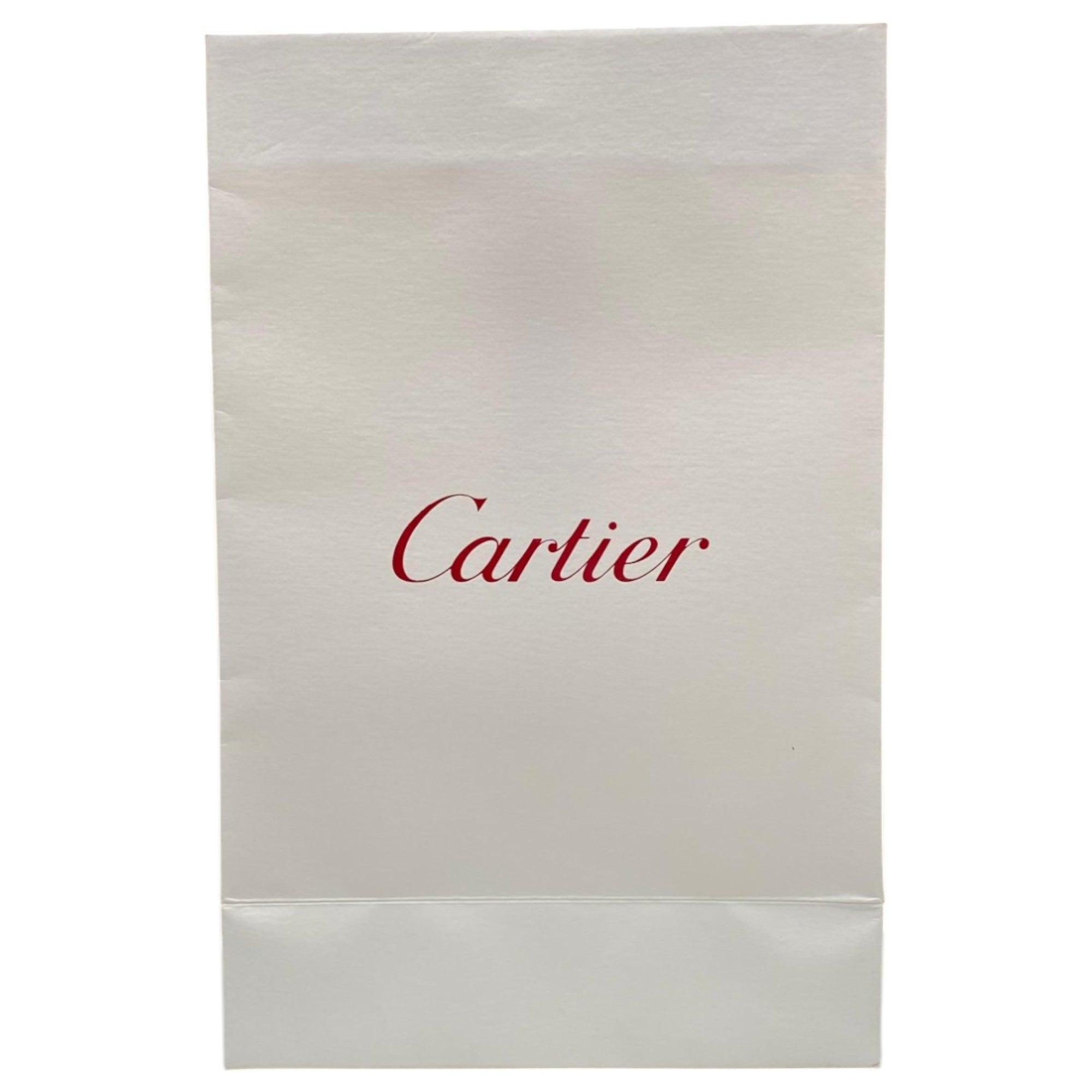 Set, Cartier, Cartier, Shopping, GWP Cardboard Bag, White, 10 pcs