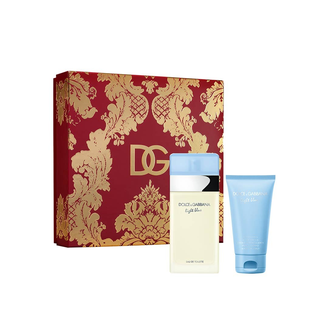 Set Dolce & Gabbana: Light Blue, Eau De Toilette, For Women, 50 ml + Light Blue, Body Lotion, 50 ml