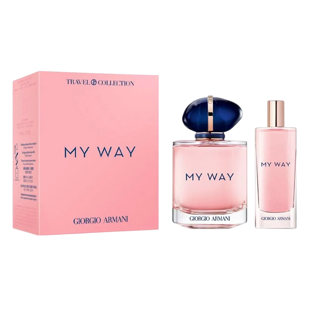 Set Giorgio Armani: My Way, Eau De Parfum, For Women, 90 ml + My Way, Eau De Parfum, For Women, 15 ml