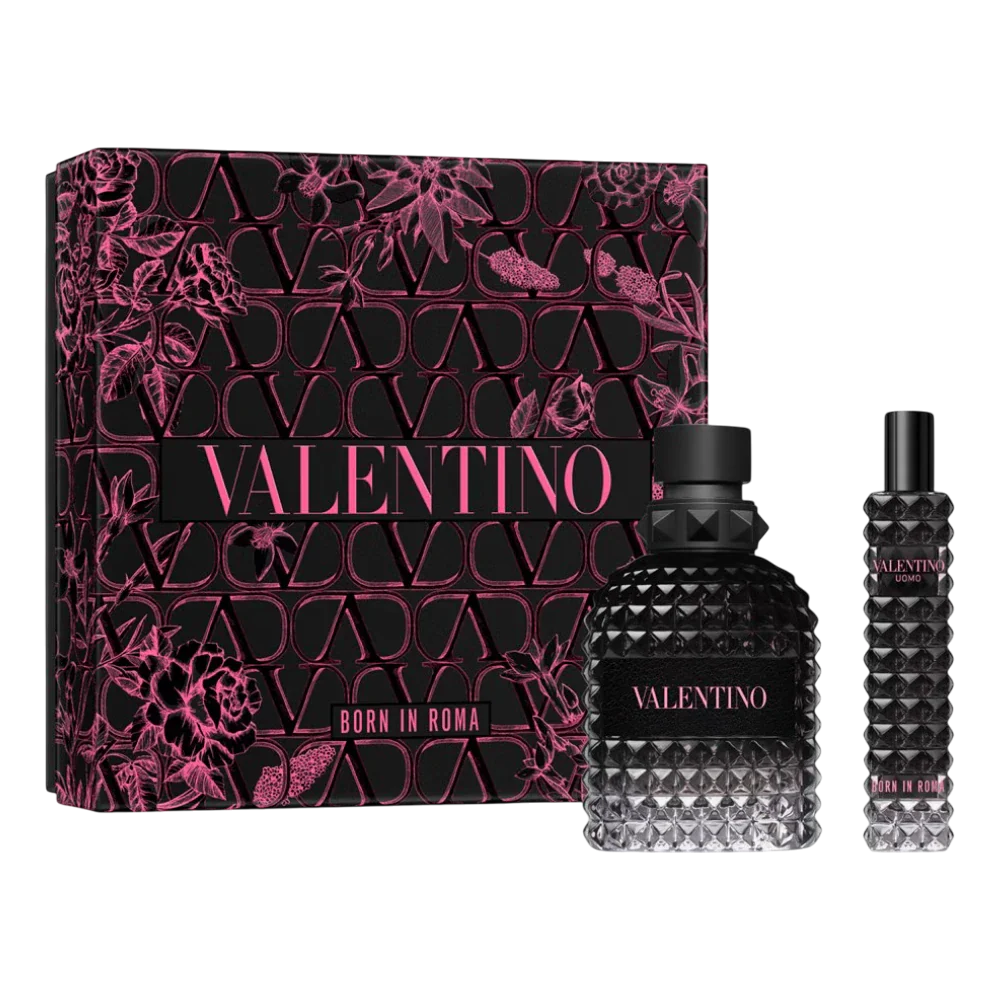 Set Valentino: Born In Roma, Eau De Toilette, For Men, 100 ml + Born In Roma, Eau De Toilette, For Men, 10 ml
