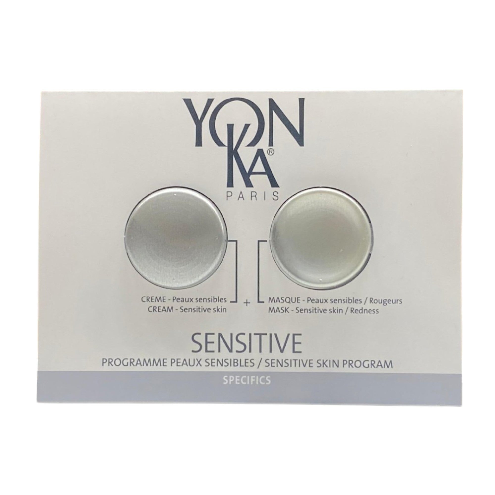 Set YonKa: Sensitive Specifics, Cream Mask, For Face, 2 ml *Sample + Sensitive Specifics, Cream, For Face, 1 ml *Sample