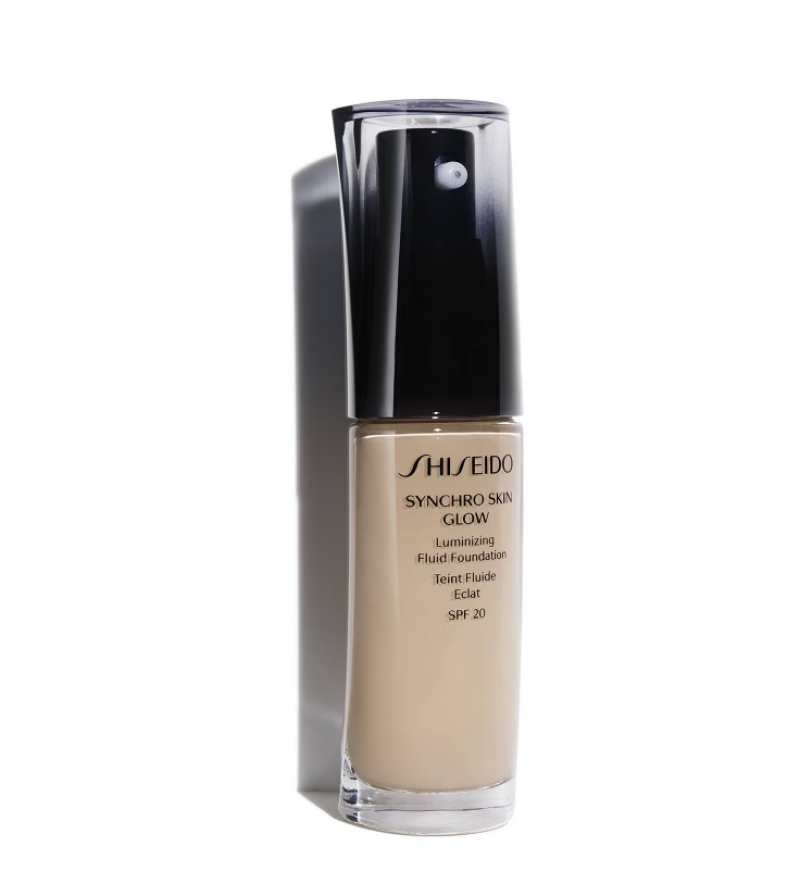 Shiseido, Synchro Skin Glow, Luminizing, Liquid Foundation, No. 2, Golden, SPF 20, 10 ml *Tester