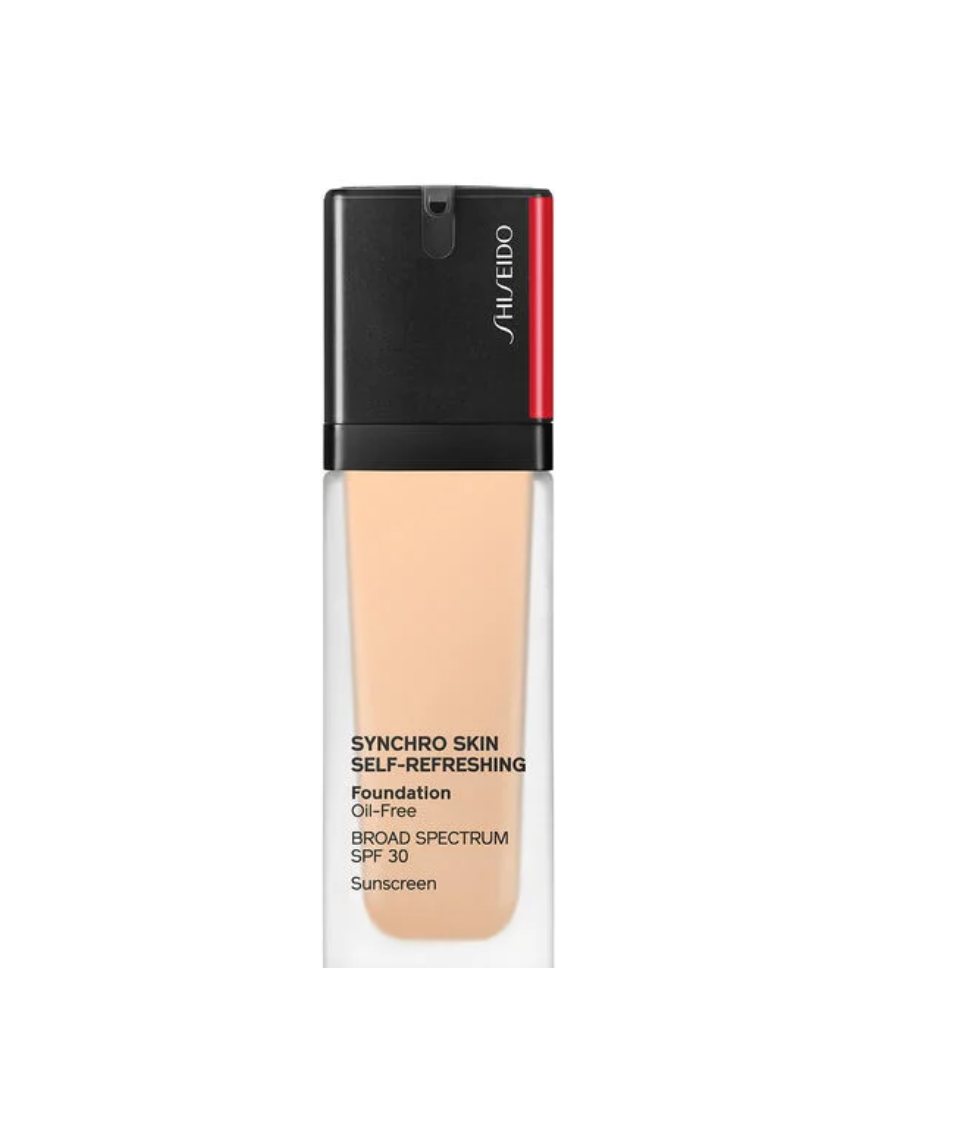 Shiseido, Synchro Skin Self-Refreshing, Oil-Free, Liquid Foundation, 220, Linen, SPF 30, 10 ml *Tester