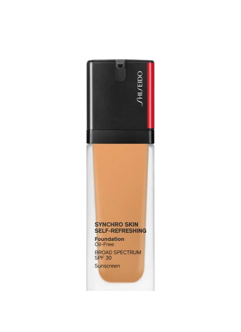 Shiseido, Synchro Skin Self-Refreshing, Oil-Free, Liquid Foundation, 410, Sunstone, SPF 30, 10 ml *Tester