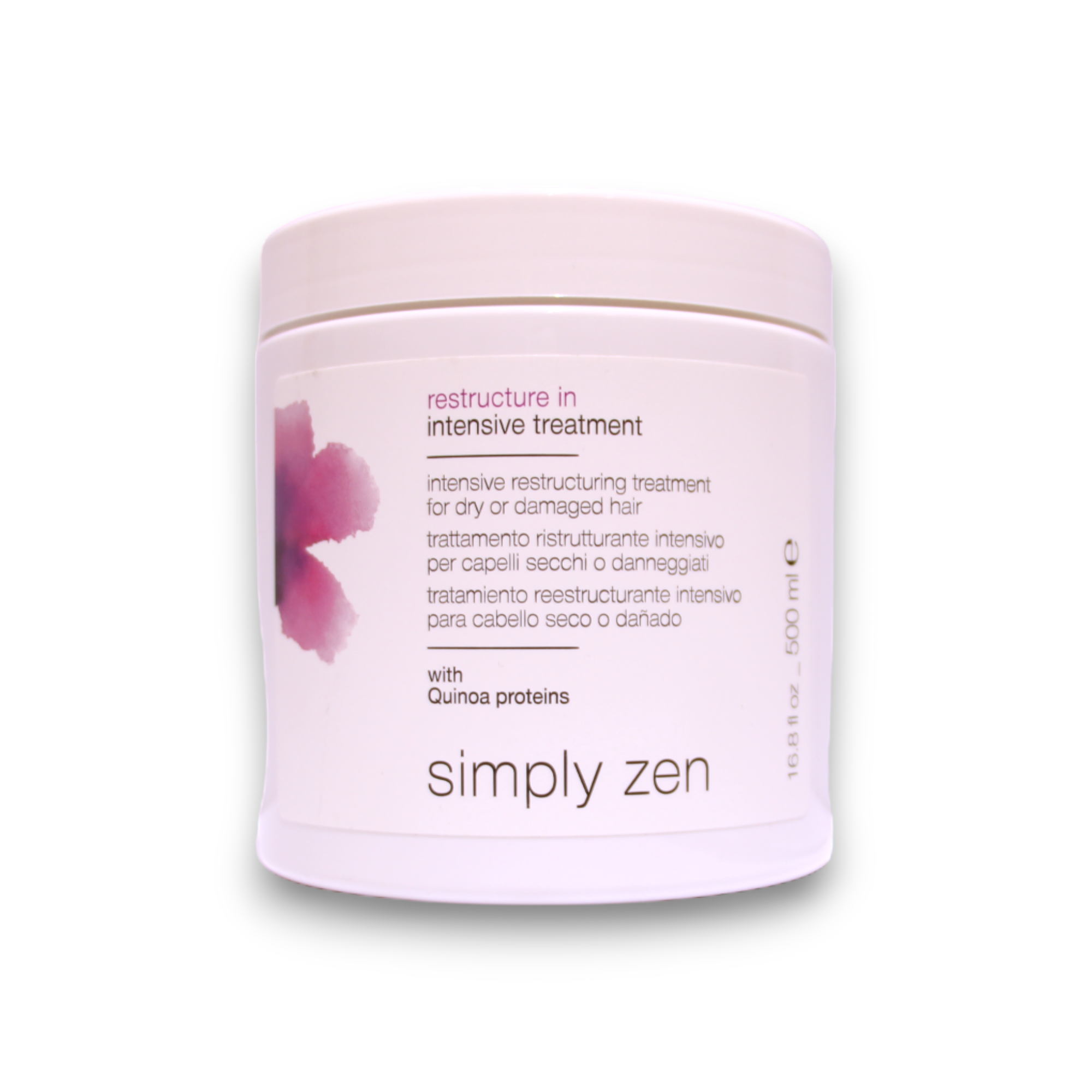 Simply Zen, Restructure In, Hair Treatment Cream Mask, For Repairing, 500 ml