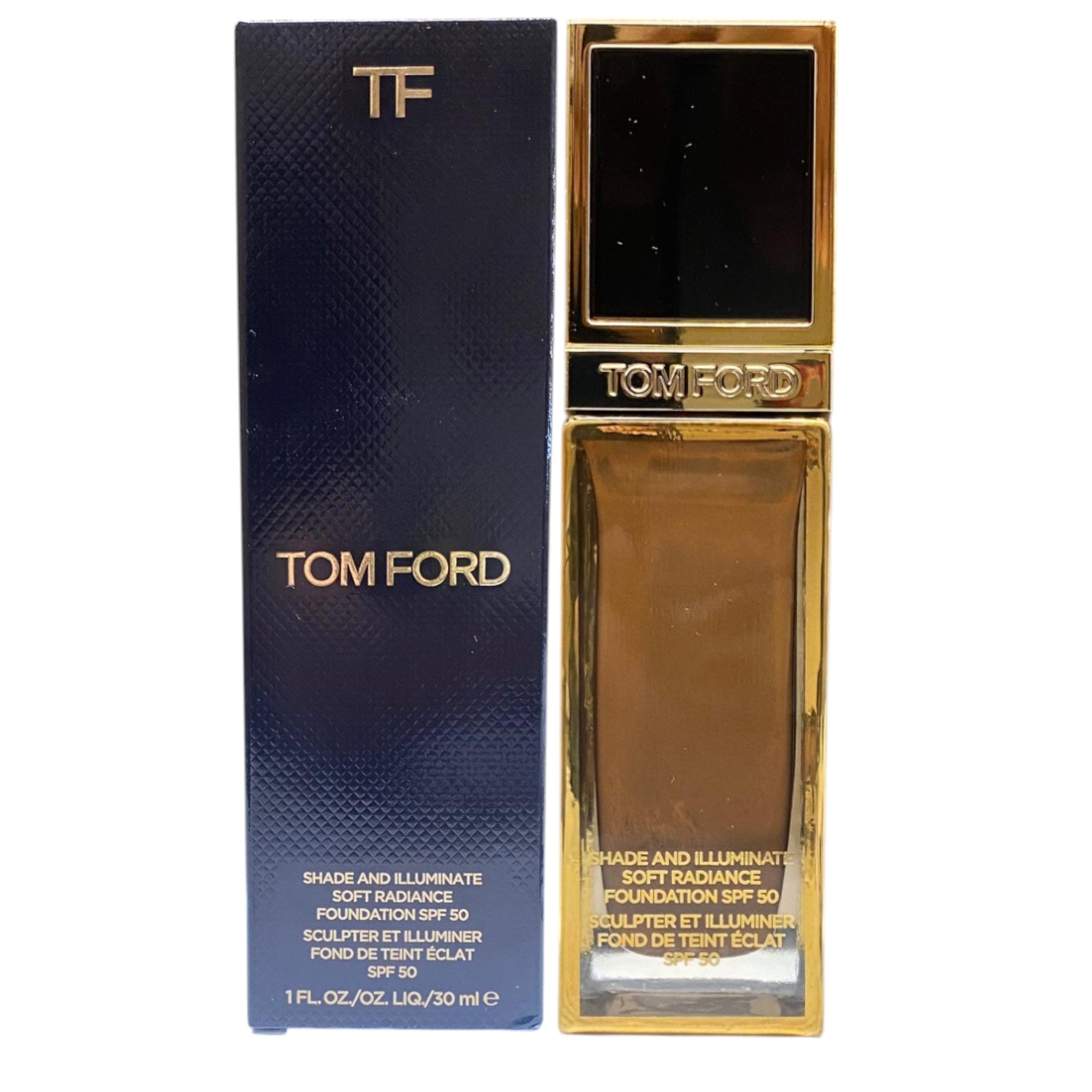 Tom Ford, Shade&Illuminate, Liquid Foundation, 11.5, Deep, Warm Golden Undertone, 30 ml - e - cosmos