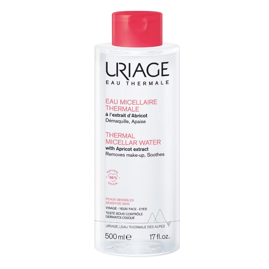 Uriage, Uriage, Thermal Water, Makeup Removing, Micellar Water, For Sensitive Skin, 500 ml