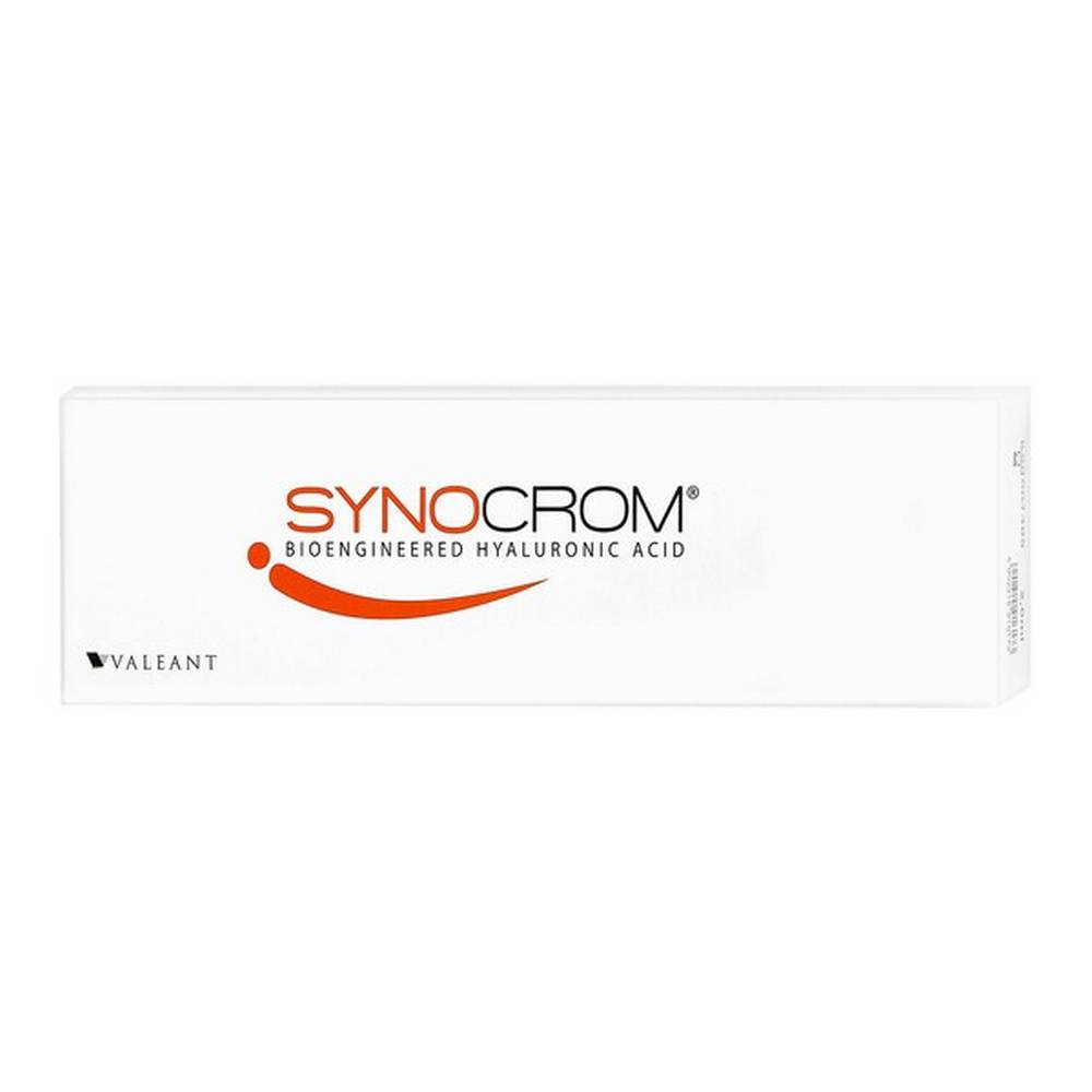 Valeant, Synocrom, Synocrom 1%, Pain Relief For Osteoarthritis, Pre-Filled Syringe, 2 ml