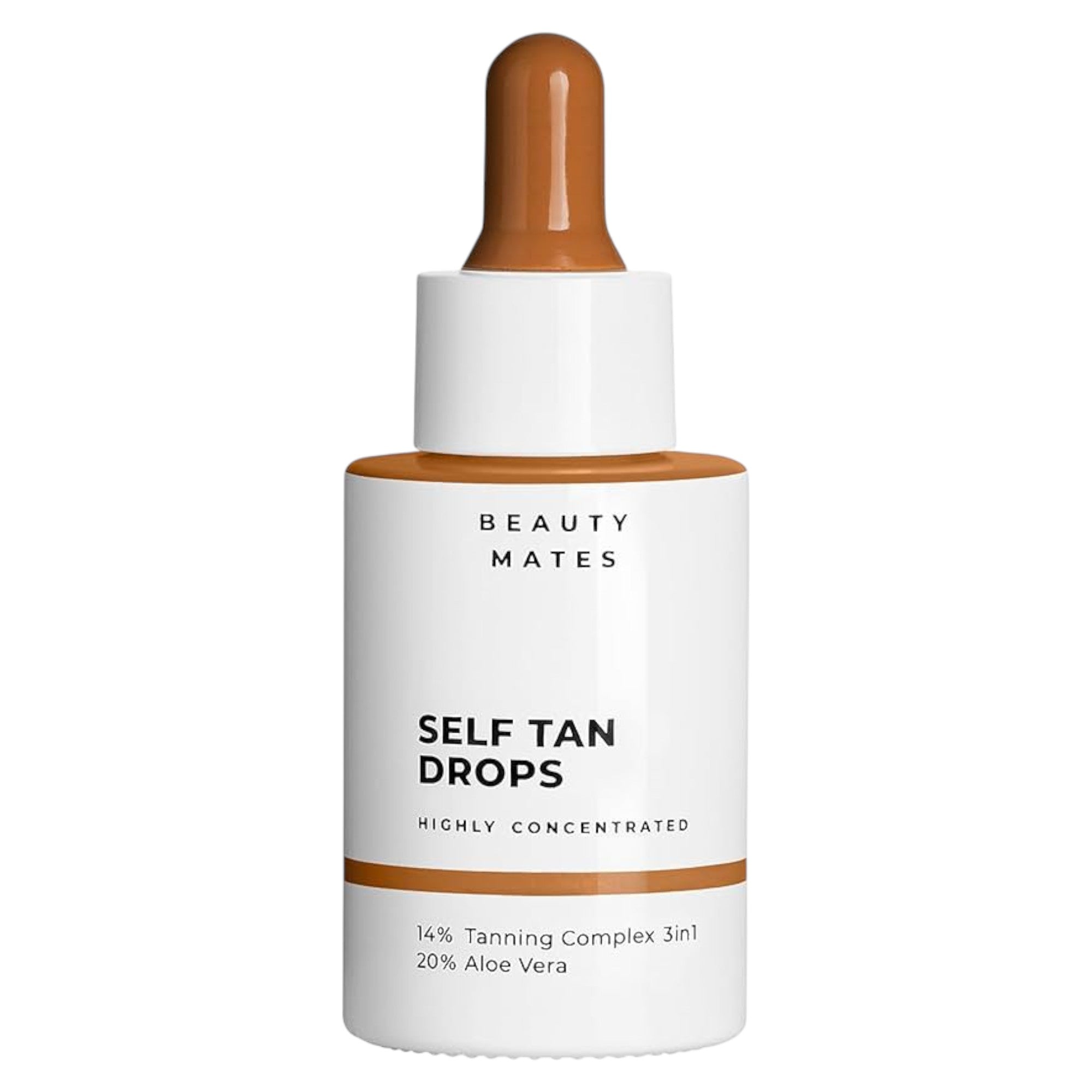 Vegan Tan, Self Tan, Hydrate, Self-Tanning Drops, For Face, 30 ml