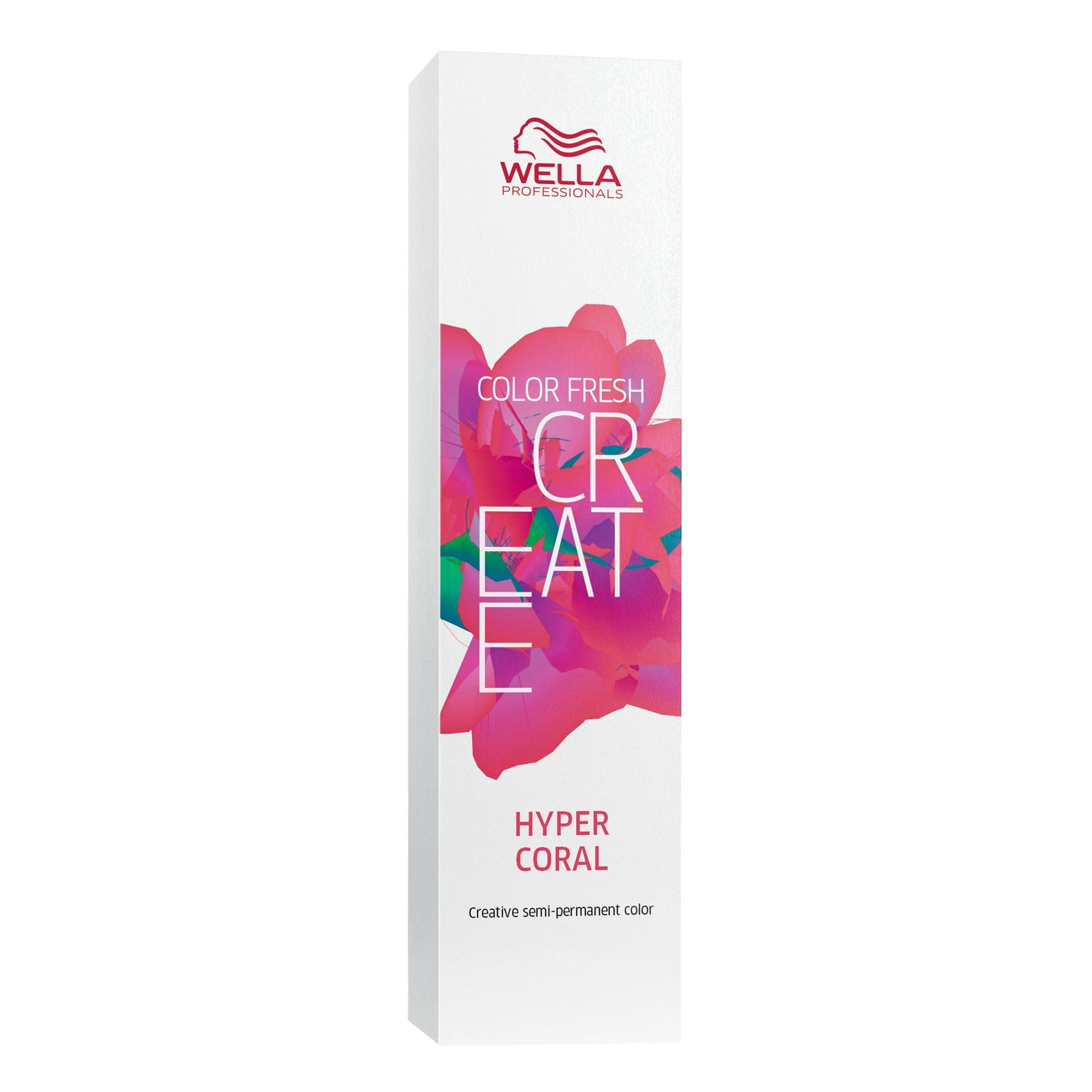 Wella Professionals, Color Fresh Create, Ammonia-Free, Semi-Permanent Hair Dye,  Hyper Coral, 60 ml